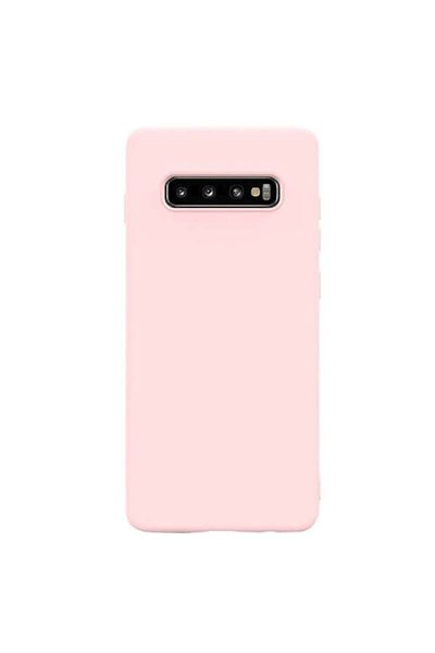 Danex Carcasă de protecție compatibilă cu Samsung Galaxy S10, mată, TPU, roz