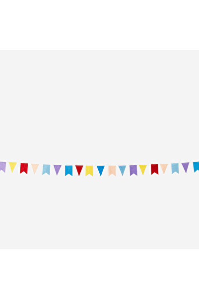 Flying Tiger Copenhagen Renkli Keçe Bayraklı Asma Süs