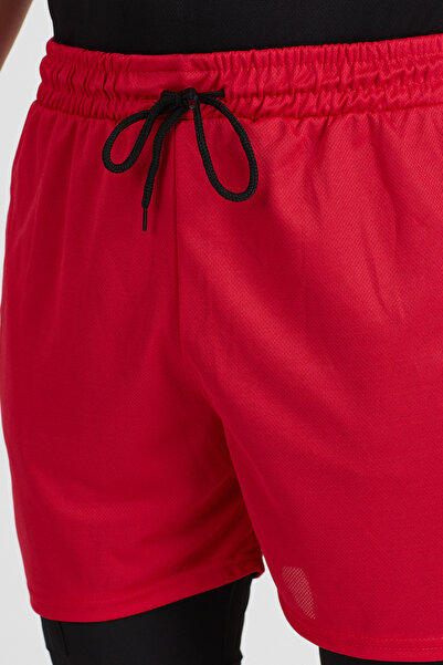 pandy Erkek Hızlı Kuruma Özellikli Antrenman Halısaha Fitness Kısa Taytlı Spor Şort