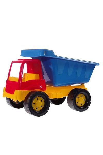 OEM Construction Site Vehicle Red Blue Truck Toy 23cm