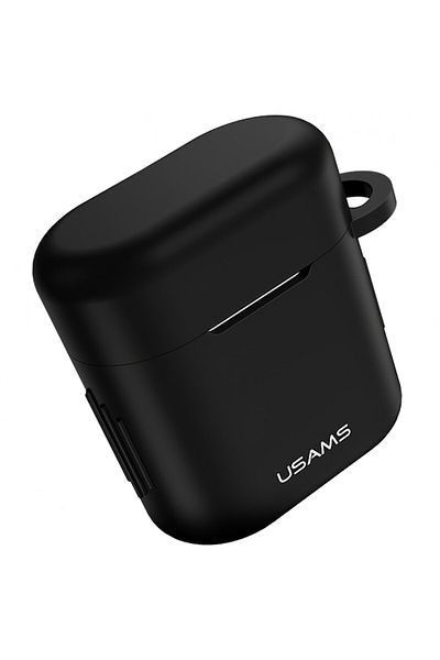Usams Husă de protecție pentru Huawei FreeBuds 2, silicon, neagră, GSM-BBL3093