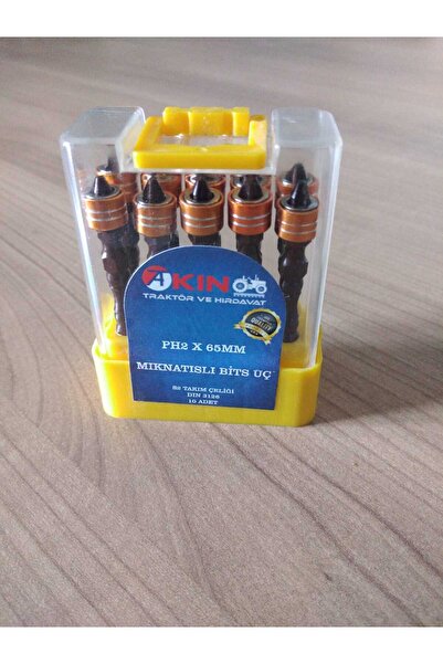 Akın İki Yönlü 10'lu Mıknatıslı Bits Uç PH2 X 65Mm