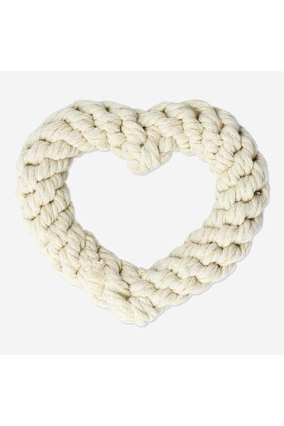 Flying Tiger Copenhagen Kalp Şekilli Halat Köpek Oyuncağı