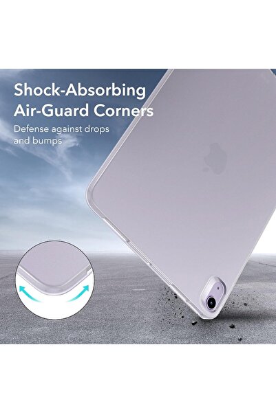 WOW Husă pentru tabletă compatibilă cu iPad Air 4 2020/Air 5 2022/Air 11 2024/Air 11 2025, J48, Gel TPU, Froste