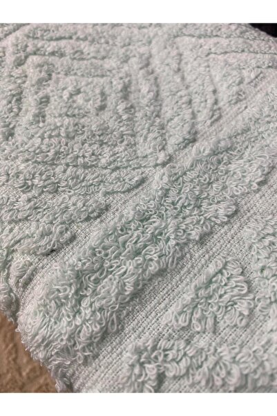 Teksev Набір рушників для рук і обличчя Karo 3 – 50x90 см, 100% бавовна, м'яка текстура, плетений візерунок