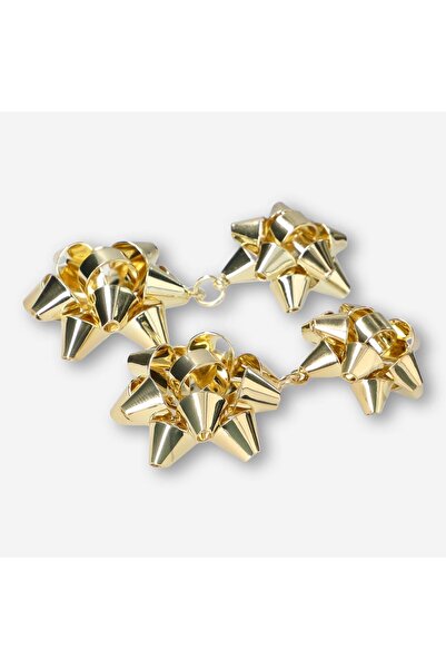 Flying Tiger Copenhagen Gold Hediye Paketi Süsü Şekilli Küpe