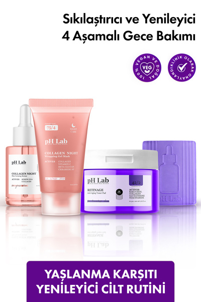 Ph Lab Phlab Yaşlanma Karşıtı Yenileyici Cilt Rutini