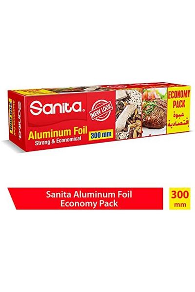 Sanita Club Aluminum Foil, 300mm, A214, Silver