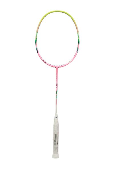 Li-Ning WINDSTORM 72 SPEED SUPER FEATHER LIGHT BADMINTON RACKET (PINK/WHITE)