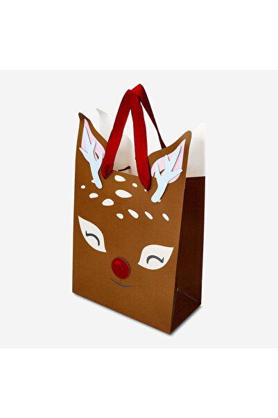 Flying Tiger Copenhagen Ren Geyiği Hediye Çantası