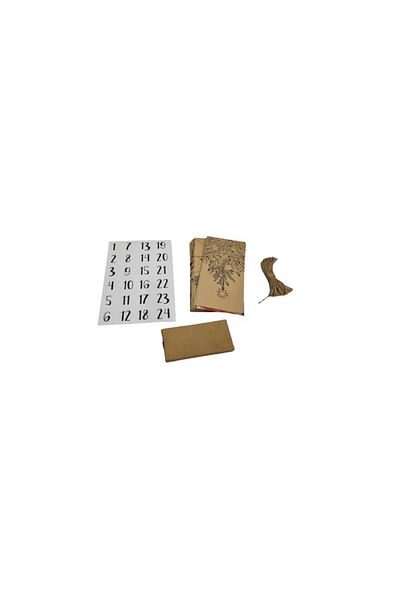 Livaia Calendar advent Livaia, 18 x 5.5 x 9 cm, hartie