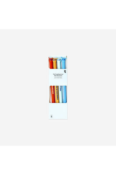 Flying Tiger Copenhagen 4'lü Uzaylı Detaylı Silinebilir Jel Kalem