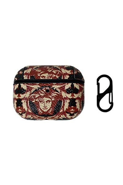 Bibilel Husă de piele cu model pentru Apple AirPods Pro, multicoloră, BBL1504