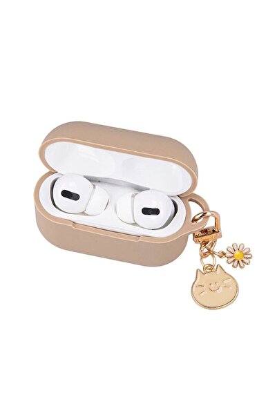 SOHO Silicone Case for Apple AirPods Pro with Pendant Keyring & Carabiner - Dusty Pink