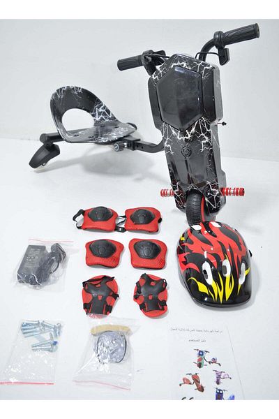 Generica Electric Drift Scooter for Kids with Helmet and Safety Gear