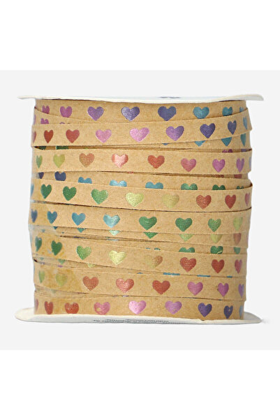 Flying Tiger Copenhagen Kalp Desenli Kağıt Kurdele 30 m