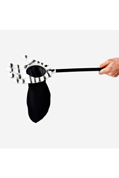 Flying Tiger Copenhagen İskelet Elli Siyah Halloween Çantası