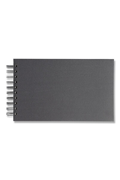 Flying Tiger Copenhagen Spiralli Siyah Eskiz Defteri 14,8 cm x 22 cm