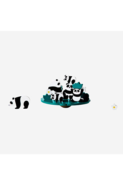 Flying Tiger Copenhagen Ahşap Panda Denge Oyunu