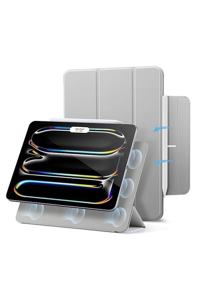 WOW Case compatible with iPad Pro 13 2024, G61, TPU, Gray