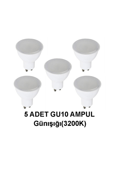 Cata GU10 LED Çanak Ampul PAR16 Günışığı (3200K)
