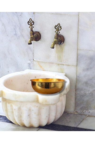 AiroBazar Ottoman Motif Cast Bath Stone - Heavy and Thick Metal - Traditional Turkish Bath Accessory