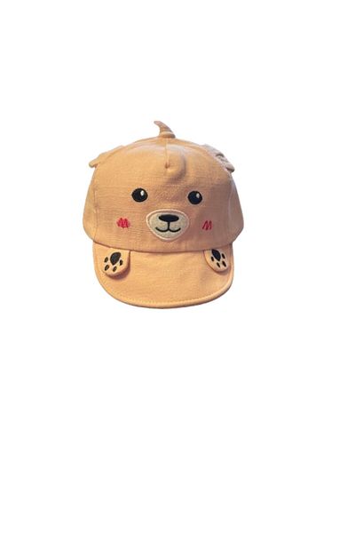 colen Children's Cap, Bear, Pink, Adjustable