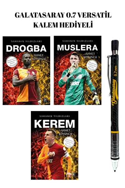Parodi Yayınları Sahanın Yıldızları- Drogba - Muslera - Kerem - Poster Hediyeli