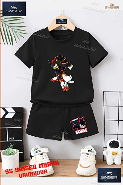 SS SİNSER Παιδικό UNISEX “SONIC SYH HUCUM EDEN TEKLI” Μπλουζάκι με ιδιαίτερη ...