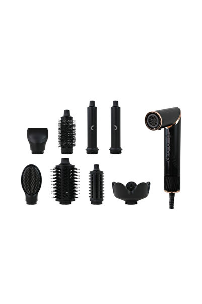 styleFlex M10 8-in-1 Plasma Ion Hair Styler Professional Hair Dryer and Multi-Styling Tool