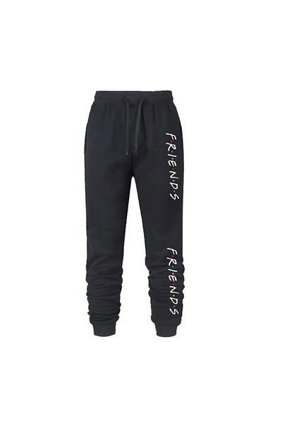 StartMore Black Friends Printed Women's Unisex Sweatpants