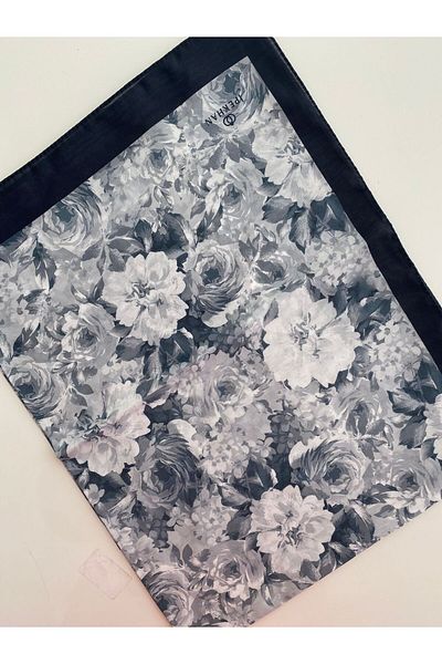 İpekhan Duru Pattern Thin Cotton Shawl