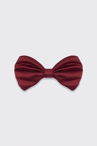 Tudors Men's Claret Red Bow Tie