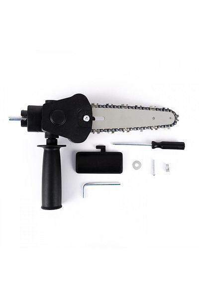 Star Master Adaptor mini pentru drujbă, cu lamă, lanț și mâner, prindere hexagonală de 6 inch