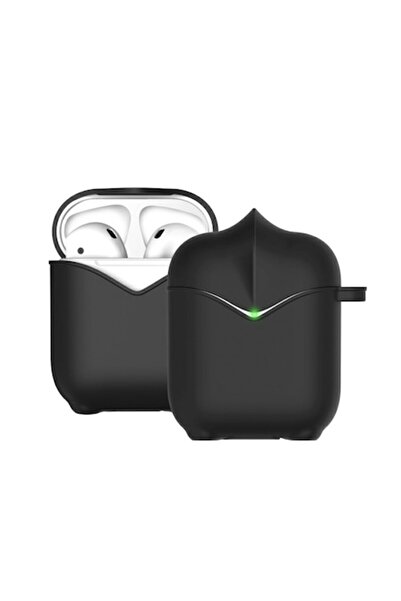 Bibilel Headphone Case Compatible with Apple AirPods, Knight Model, Black, BBL1046