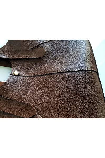 aysefe Genuine Leather Handmade Women's Shoulder Bag