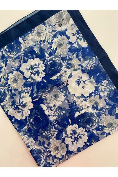 İpekhan Λεπτό βαμβακερό σάλι Duru Pattern