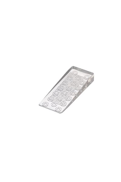 SOHO Dop de ușă flexibil din silicon, transparent, 9,5 x 1,5 x 4 cm