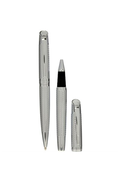 Cerruti 1881 Pixuri metalice Cerruti 1881, culoare argintie, cutie cadou, 2 buc/set