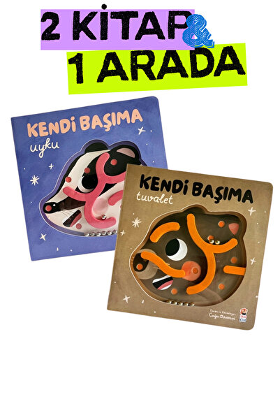 Sincap Kitap Kendi Başıma Uyku & Tuvalet Kitap Seti (2’li) | 6 Ay – 4 Yaş Oku...