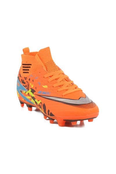 WALKWAY WJ-501 G Neon Orange Unisex μποτάκια ποδοσφαίρου
