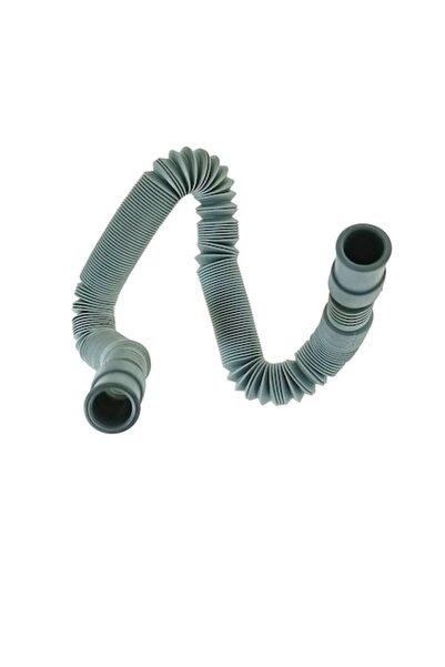 Bibilel Furtun extensibil evacuare, scurgere pentru masina de spalat, 1.5m lungime, 2.5cm diametru, Gri