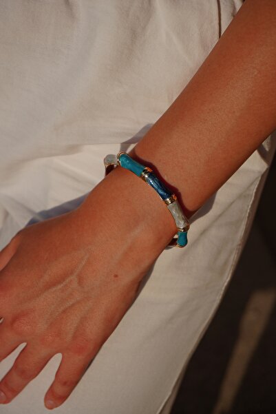 Rumon مشبك عظمي لؤلؤي