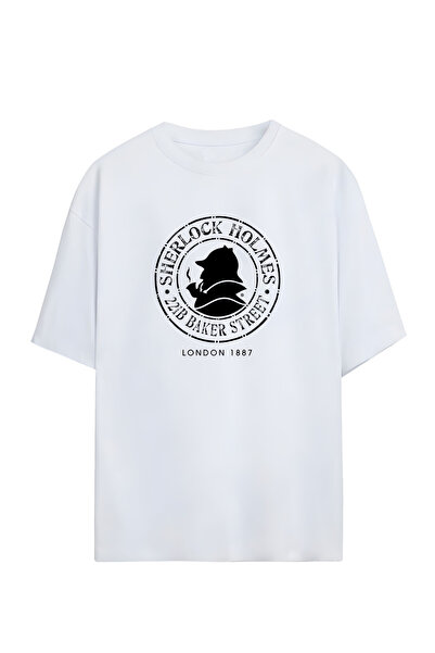 MAGORS شيرلوك - تي شيرت كبير الحجم