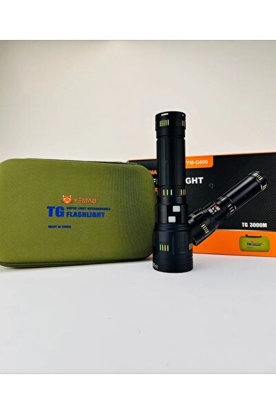 YEMAO 6000 Lümen 100Watt Profesyonel El Feneri