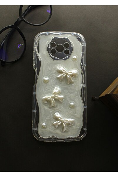 tcover Poco X3 Kılıf Epoksi Dekorlu Kabartmalı Kapak