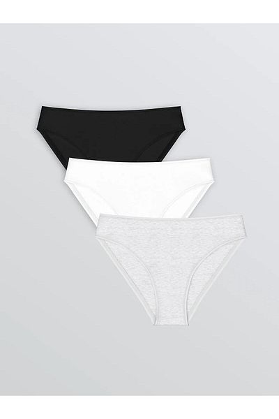 LC Waikiki Lcw Dream Plain Bikini Panties 3 Pack (W5)