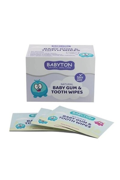 NW NessiWorld مناديل تنظيف الأسنان والحنك من نيسا وورلد بيبيتون للأطفال