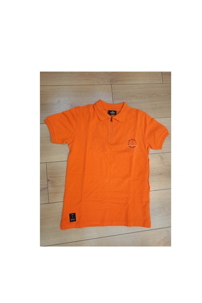 Carrinos Polo Neck Tshirt Orange