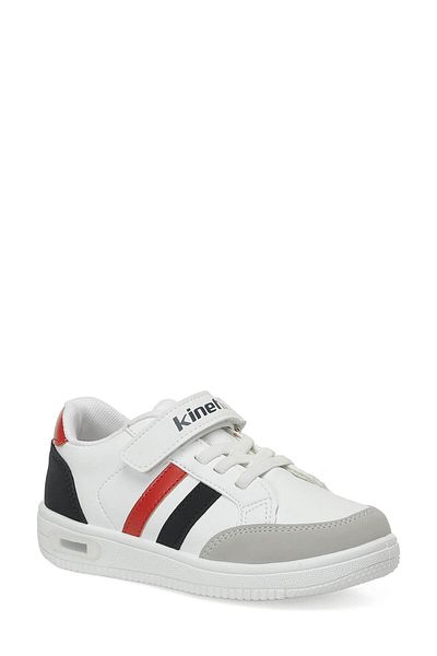 Kinetix 5F Malibu Pu 5Pr alb-albastru bleumarin pantofi băieți A102022598